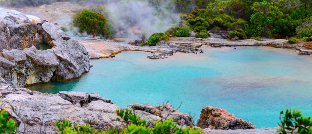 ROTORUA, Tour du Monde, Hémisphère Austral