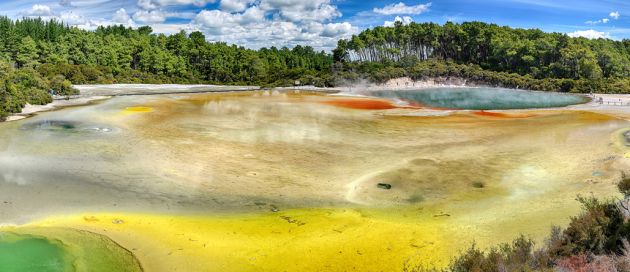 ROTORUA, Tour du Monde, Hémisphère Austral