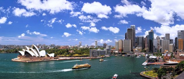 Sydney, Tours du Monde Approche des Continents