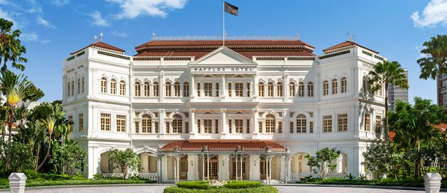 Hôtel Raffles, Tour du Monde en Jet Privé